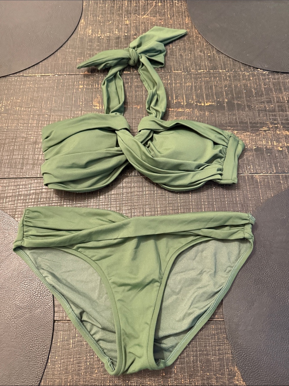 Seafolly Olive Green Bikini